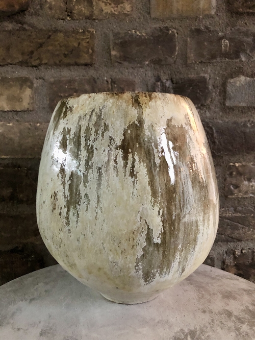 Keramik krukke/vase af Aage Würtz